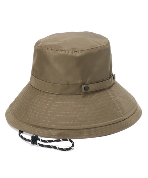 IRODORI（イロドリ）の「イロドリ レディース LADYSA-RAIN  つば広UVハット（ハット・レディース・ブラック/ベージュ/ネイビー/グリーン系その他/ベージュ系その他2/ブラック系その他/オリーブ/グレー系その他/ブルー系その他/ブルー系その他2/ベージュ系その他/ブラック系その他2/チャコールグレー/ダークグリーン/ブルー/ライトイエロー/レッド・SMALL/MEDIUM/LARGE）」の11枚目の写真