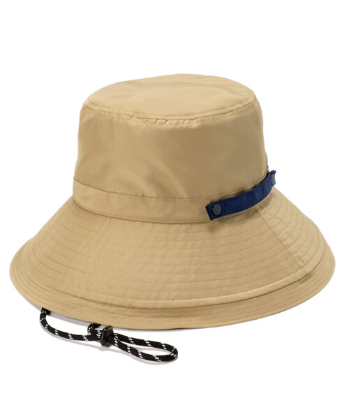 IRODORI（イロドリ）の「イロドリ レディース LADYSA-RAIN  つば広UVハット（ハット・レディース・ブラック/ベージュ/ネイビー/グリーン系その他/ベージュ系その他2/ブラック系その他/オリーブ/グレー系その他/ブルー系その他/ブルー系その他2/ベージュ系その他/ブラック系その他2/チャコールグレー/ダークグリーン/ブルー/ライトイエロー/レッド・SMALL/MEDIUM/LARGE）」の9枚目の写真