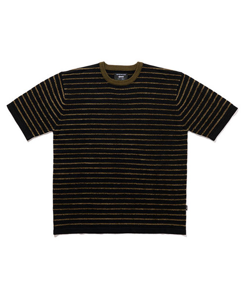 glamb（グラム）の「【glamb】Rook border knit（ニット/セーター・メンズ・ホワイト/ブラック/ブルー/マルチ・1/2/0/4/3）」の7枚目の写真