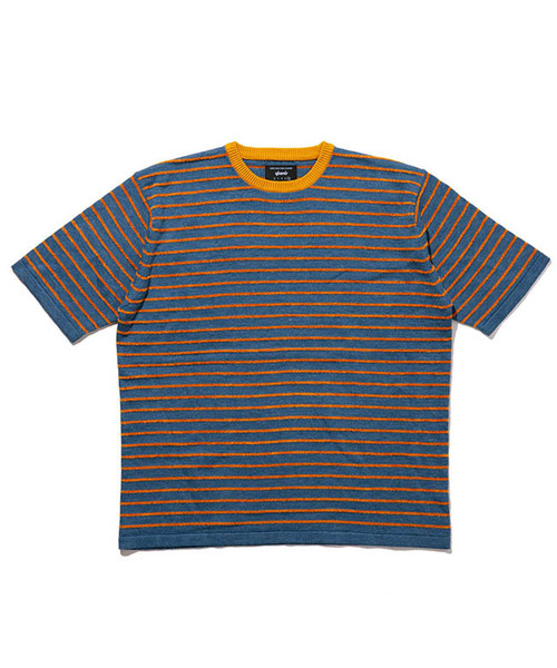 glamb（グラム）の「【glamb】Rook border knit（ニット/セーター・メンズ・ホワイト/ブラック/ブルー/マルチ・1/2/0/4/3）」の15枚目の写真