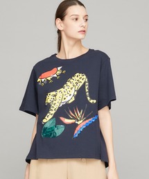 MUVEIL | 【MUVEIL(ミュベール)】アートアニマルTシャツ　MA91UTS003(Tシャツ/カットソー)
