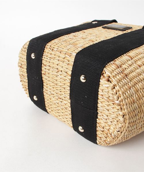 LA BAGAGERIE（ラバガジェリー）の「エレガントカゴバッグ（かごバッグ・レディース・ベージュ・FREE）」の4枚目の写真