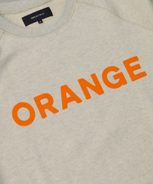 SHIPS JET BLUE（シップスジェットブルー）の「JB: ゛NERD゛スウェット クルーネック■（スウェット・メンズ・ライトブルー/グレー/ナチュラル/ネイビー・MEDIUM/LARGE/SMALL）」の12枚目の写真