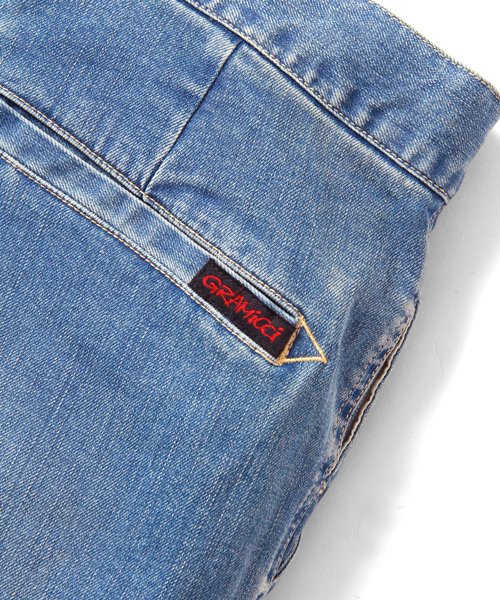 URBAN RESEARCH DOORS MENS（アーバンリサーチ ドアーズ メンズ）の「Mt.Design3776 Gramicci別注Mountain Pants（デニムパンツ・メンズ・ブルー系その他/ライトインディゴブルー・SMALL/MEDIUM/LARGE）」の6枚目の写真