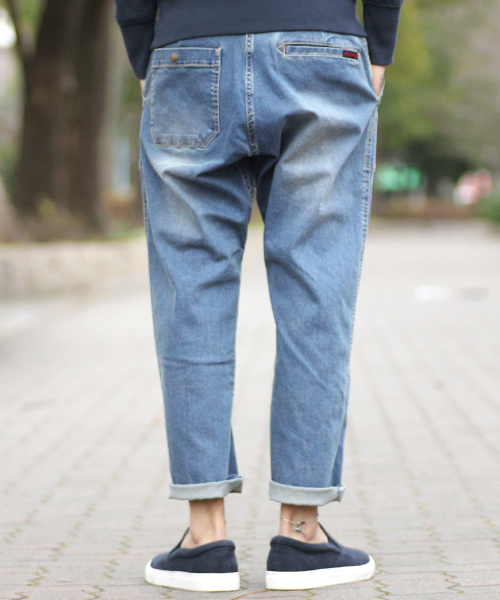 URBAN RESEARCH DOORS MENS（アーバンリサーチ ドアーズ メンズ）の「Mt.Design3776 Gramicci別注Mountain Pants（デニムパンツ・メンズ・ブルー系その他/ライトインディゴブルー・SMALL/MEDIUM/LARGE）」の9枚目の写真