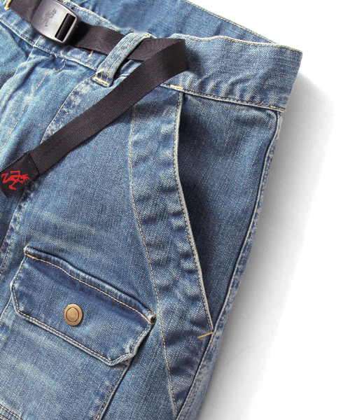 URBAN RESEARCH DOORS MENS（アーバンリサーチ ドアーズ メンズ）の「Mt.Design3776 Gramicci別注Mountain Pants（デニムパンツ・メンズ・ブルー系その他/ライトインディゴブルー・SMALL/MEDIUM/LARGE）」の13枚目の写真