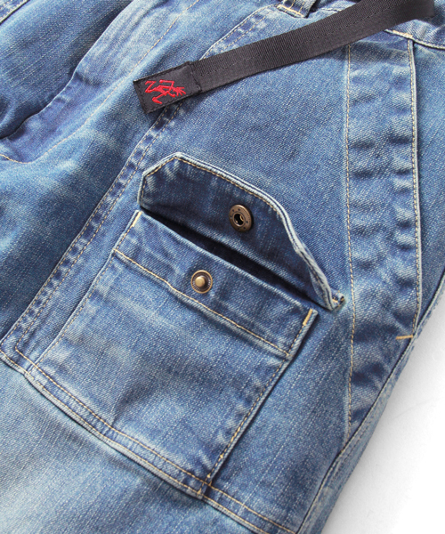URBAN RESEARCH DOORS MENS（アーバンリサーチ ドアーズ メンズ）の「Mt.Design3776 Gramicci別注Mountain Pants（デニムパンツ・メンズ・ブルー系その他/ライトインディゴブルー・SMALL/MEDIUM/LARGE）」の15枚目の写真