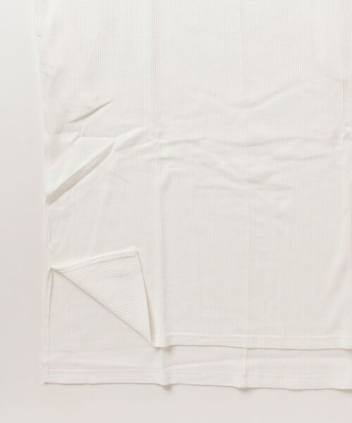 HARVESTY（ハーベスティ）の「HARVESTY / ハーベスティ WAFFLE SS DRESS（ワンピース・レディース・ベージュ/ブラック/ホワイト・1/2）」の5枚目の写真