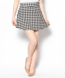WEGO | WEGO/ギンガムチェックサーキュラースカート(スカート)