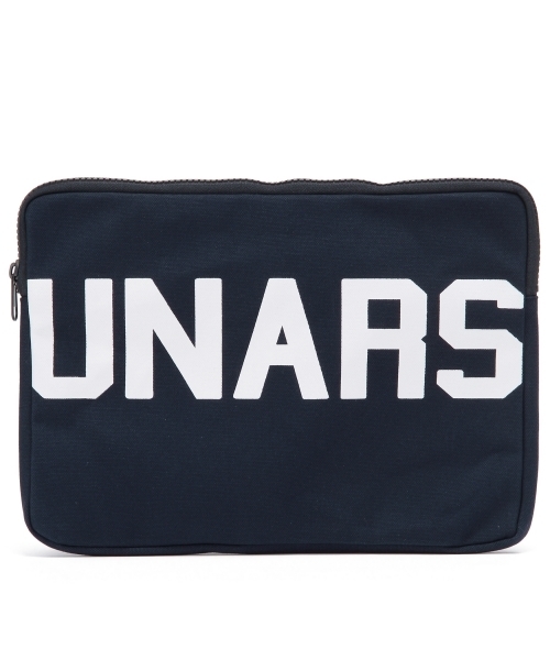 UNITED ARROWS(ユナイテッドアローズ)の「UAS UNARS CANVAS CLUCH ◆(クラッチバッグ・メンズ・オフホワイト/ネイビー・フリー)」の2枚目の写真