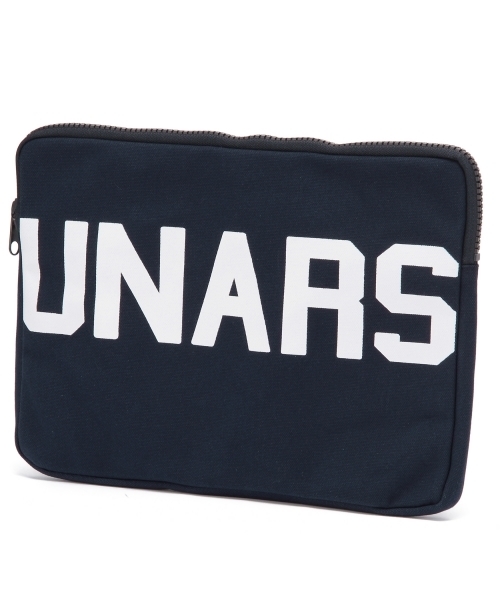 UNITED ARROWS(ユナイテッドアローズ)の「UAS UNARS CANVAS CLUCH ◆(クラッチバッグ・メンズ・オフホワイト/ネイビー・フリー)」の4枚目の写真