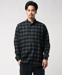 INDIVIDUALIZED SHIRTS バンドカラーシャツ ボックス L相当 INDIVIDUALIZED SHIRTS バンドカラーシャツ ボックス L相当