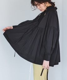 【chuclla】Tiered volume flared blouse sb-5 chw830