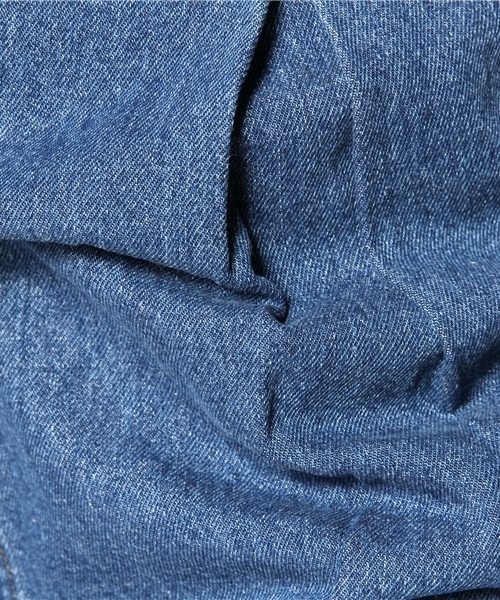 mystic(ミスティック)の「デニムタイトスカート(スカート・レディース・ネイビー/ホワイト/ブルー・1/2)」の5枚目の写真