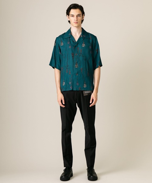 liberum（リベルム）の「【LIBERUM】IDワッペンスラックス/20SS-PT01（スラックス・メンズ・ブラック/グリーン・1）」の5枚目の写真