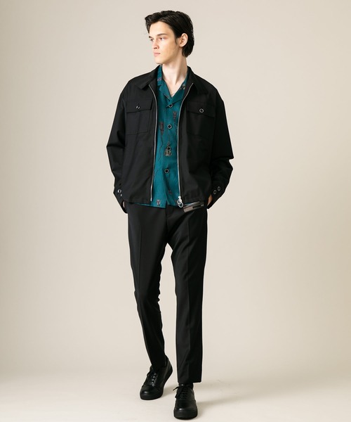 liberum（リベルム）の「【LIBERUM】IDワッペンスラックス/20SS-PT01（スラックス・メンズ・ブラック/グリーン・1）」の7枚目の写真