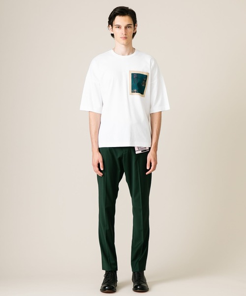 liberum（リベルム）の「【LIBERUM】IDワッペンスラックス/20SS-PT01（スラックス・メンズ・ブラック/グリーン・1）」の10枚目の写真