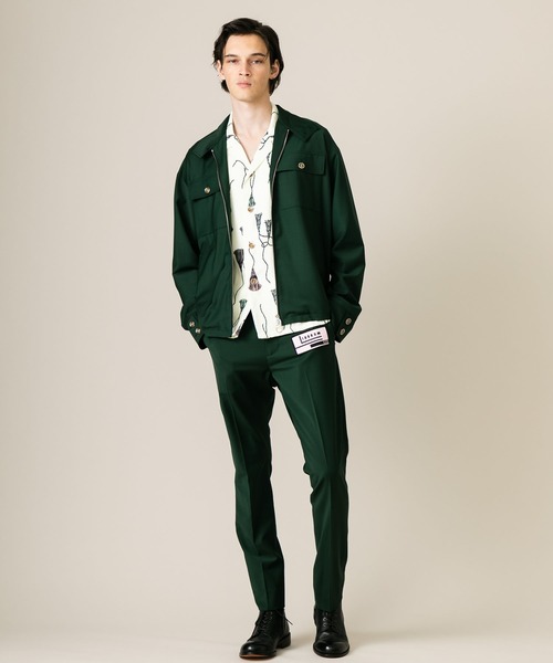 liberum（リベルム）の「【LIBERUM】IDワッペンスラックス/20SS-PT01（スラックス・メンズ・ブラック/グリーン・1）」の8枚目の写真
