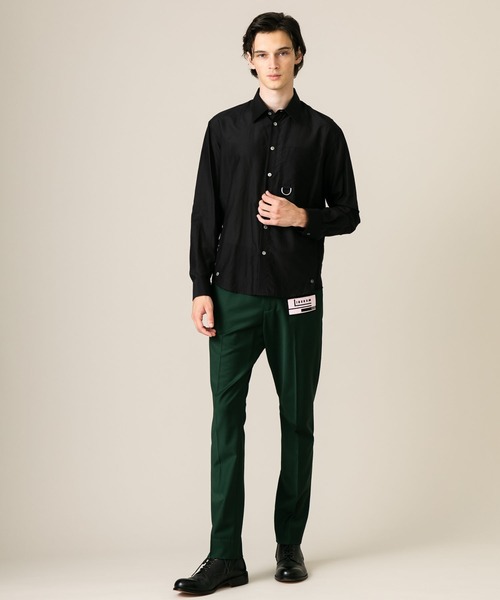 liberum（リベルム）の「【LIBERUM】IDワッペンスラックス/20SS-PT01（スラックス・メンズ・ブラック/グリーン・1）」の4枚目の写真