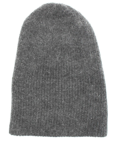 CIAOPANIC（チャオパニック）の「【Ciaopanic】アンゴラ混ニット帽（ニットキャップ/ビーニー・レディース・アイボリー/サックスブルー/ダークグレー/レッド/ピンク・FREE）」の8枚目の写真