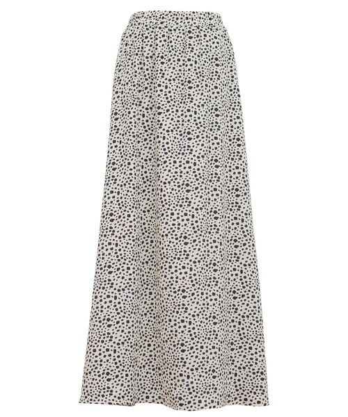 reca（レカ）の「ダルメシアン柄 ロングフレアスカート（スカート・レディース・ベージュ/ブラック・M）」の10枚目の写真