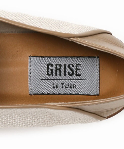 LE TALON(ルタロン)の「GRISE ハイショクビットバブーシュ◆(ローファー・レディース・ナチュラル/イエロー・23cm/23.5cm/24cm/25cm/24.5cm/22.5cm/25.5cm/22cm/21.5/21)」の11枚目の写真