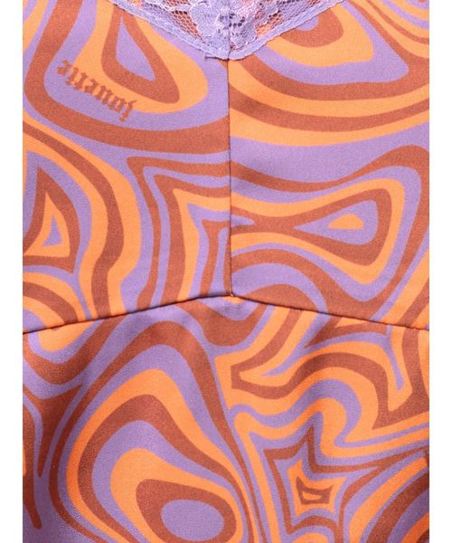 ワンピース ワンピースマーブルパターンランジェリーミニワンピース ワンピース Jouetie ジュエティ のファッション