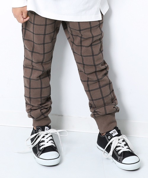 devirock（デビロック）の「プリントスウェット裾リブパンツ（スウェットパンツ・キッズ・カモフラージュ/ブラック系その他/グレー系カモフラージュ/ブラウン系その他2/ブラウン系その他・110cm/90cm/80ｃｍ/120cm/140cm/130cm/160cm/150cm/95cm/100cm）」の3枚目の写真