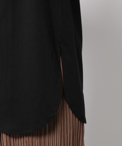 PAGEBOY（ページボーイ）の「BASICロンT（Tシャツ/カットソー・レディース・ブラウン/グレイッシュベージュ/オフホワイト/ブラック/イエロー系その他/グレー系その他・FREE）」の8枚目の写真