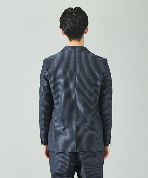 ABAHOUSE GRAY(アバハウスグレイ)の「【セットアップ対応/展開店舗限定】モクロディセットアップジャケット(テーラードジャケット・メンズ・グレー/ネイビー/ブルー系その他・44/46/48/50)」の6枚目の写真