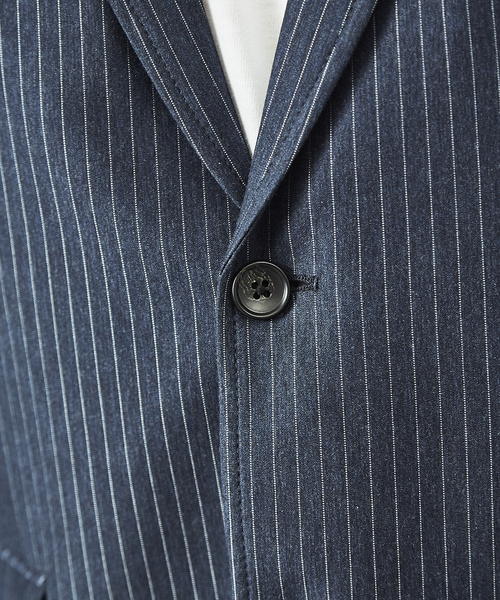 ABAHOUSE GRAY(アバハウスグレイ)の「【セットアップ対応/展開店舗限定】モクロディセットアップジャケット(テーラードジャケット・メンズ・グレー/ネイビー/ブルー系その他・44/46/48/50)」の12枚目の写真