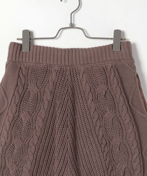 Heather Knit Shorts ニットショートパンツ ブラウン Heather Knit Shorts ニットショートパンツ ブラウン