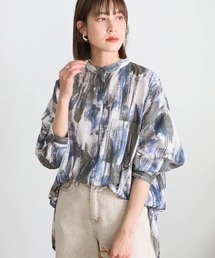 select MOCA | 2021 SS ペイントデザインメンズライクシャツ(シャツ/ブラウス)