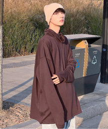 【neos -addictive design-】ビッグシルエット オフタートル カットソー