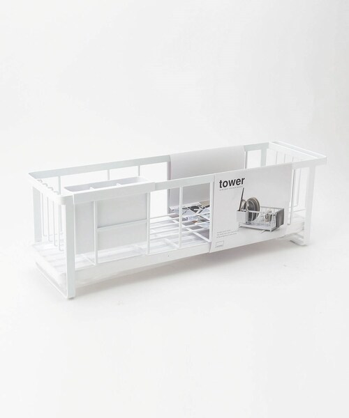 212 KITCHEN STORE(トゥワントゥキッチンストア)の「スリム2wayワイヤーバスケット WH 山崎実業 <tower タワー>(掃除グッズ・レディース・その他・00)」の3枚目の写真