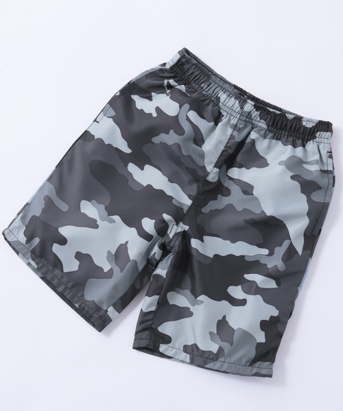 SHISKY(シスキー)の「SHISKY / シスキー プリント ハーフパンツ 撥水加工 キッズ(その他パンツ・キッズ・ブラック系その他/ブラック/ネイビー/モカ/レッド/ブルー・130/110/120/140/160/150)」の3枚目の写真