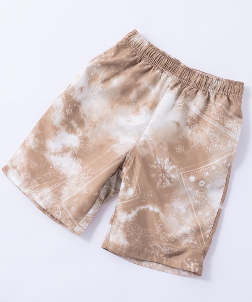 SHISKY(シスキー)の「SHISKY / シスキー プリント ハーフパンツ 撥水加工 キッズ(その他パンツ・キッズ・ブラック系その他/ブラック/ネイビー/モカ/レッド/ブルー・130/110/120/140/160/150)」の4枚目の写真