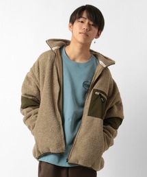 【CONVERSE/コンバース】オールスター ルーズシルエット スタンド ボアジャケット