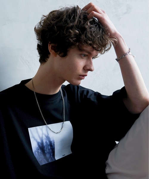 shiki tokyo(シキトウキョウ)の「combination pearl necklace / コンビネーションパールネックレス(ネックレス・メンズ・シルバー・FREE)」の4枚目の写真