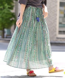 チチカカ | ナバホストライプブロックスカート(スカート)