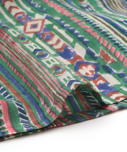 チチカカ(チチカカ)の「ナバホストライプブロックスカート(スカート・レディース・アイボリー/グリーン/ネイビー・FREE)」の21枚目の写真