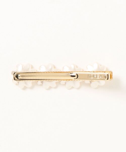 flower（フラワー）の「スプリングガーデンクリップ（ヘアピン・レディース・ホワイト・FREE）」の2枚目の写真