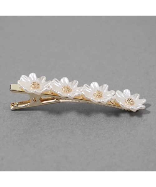 flower（フラワー）の「スプリングガーデンクリップ（ヘアピン・レディース・ホワイト・FREE）」の8枚目の写真