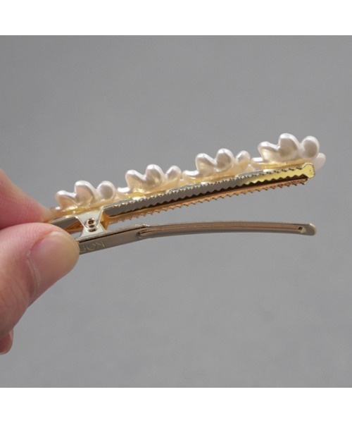 flower（フラワー）の「スプリングガーデンクリップ（ヘアピン・レディース・ホワイト・FREE）」の9枚目の写真