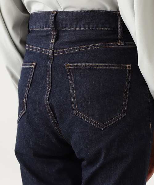 N.（N. Natural Beauty Basic）（エヌエヌナチュラルビューティーベーシック）の「◆スリムストレートデニム（デニムパンツ・レディース・ダークグレー/ワンウォッシュ・SMALL/MEDIUM）」の7枚目の写真