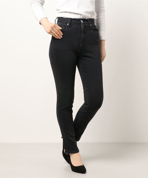 N.（N. Natural Beauty Basic）（エヌエヌナチュラルビューティーベーシック）の「◆スリムストレートデニム（デニムパンツ・レディース・ダークグレー/ワンウォッシュ・SMALL/MEDIUM）」の12枚目の写真