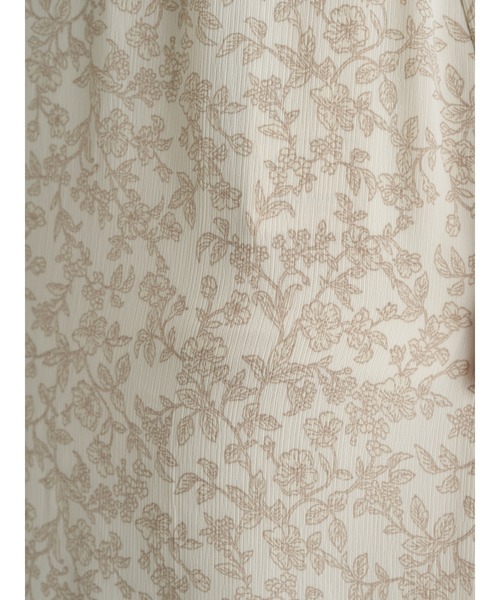 earth music&ecology（アースミュージックアンドエコロジー）の「花柄切替フレアスカート　＊（スカート・レディース・ブルー/グリーン/アイボリー・FREE）」の9枚目の写真