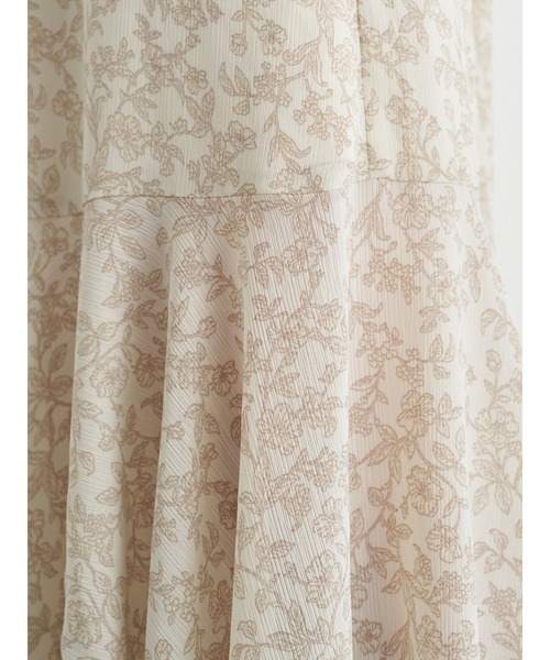 earth music&ecology（アースミュージックアンドエコロジー）の「花柄切替フレアスカート　＊（スカート・レディース・ブルー/グリーン/アイボリー・FREE）」の15枚目の写真