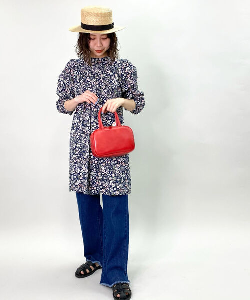 TIDEWAY（タイドウェイ）の「【TIDEWAY/タイドウェイ】ICY mini boston（ハンドバッグ・レディース・ブラック/レッド・FREE）」の16枚目の写真