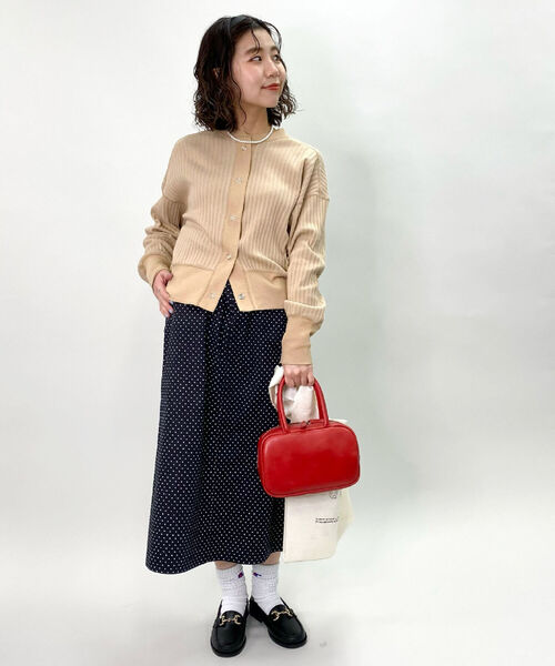 TIDEWAY（タイドウェイ）の「【TIDEWAY/タイドウェイ】ICY mini boston（ハンドバッグ・レディース・ブラック/レッド・FREE）」の13枚目の写真